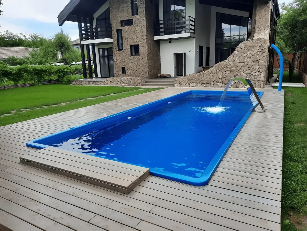 Композитный бассейн Laguna 9 — вид сверху в Твери