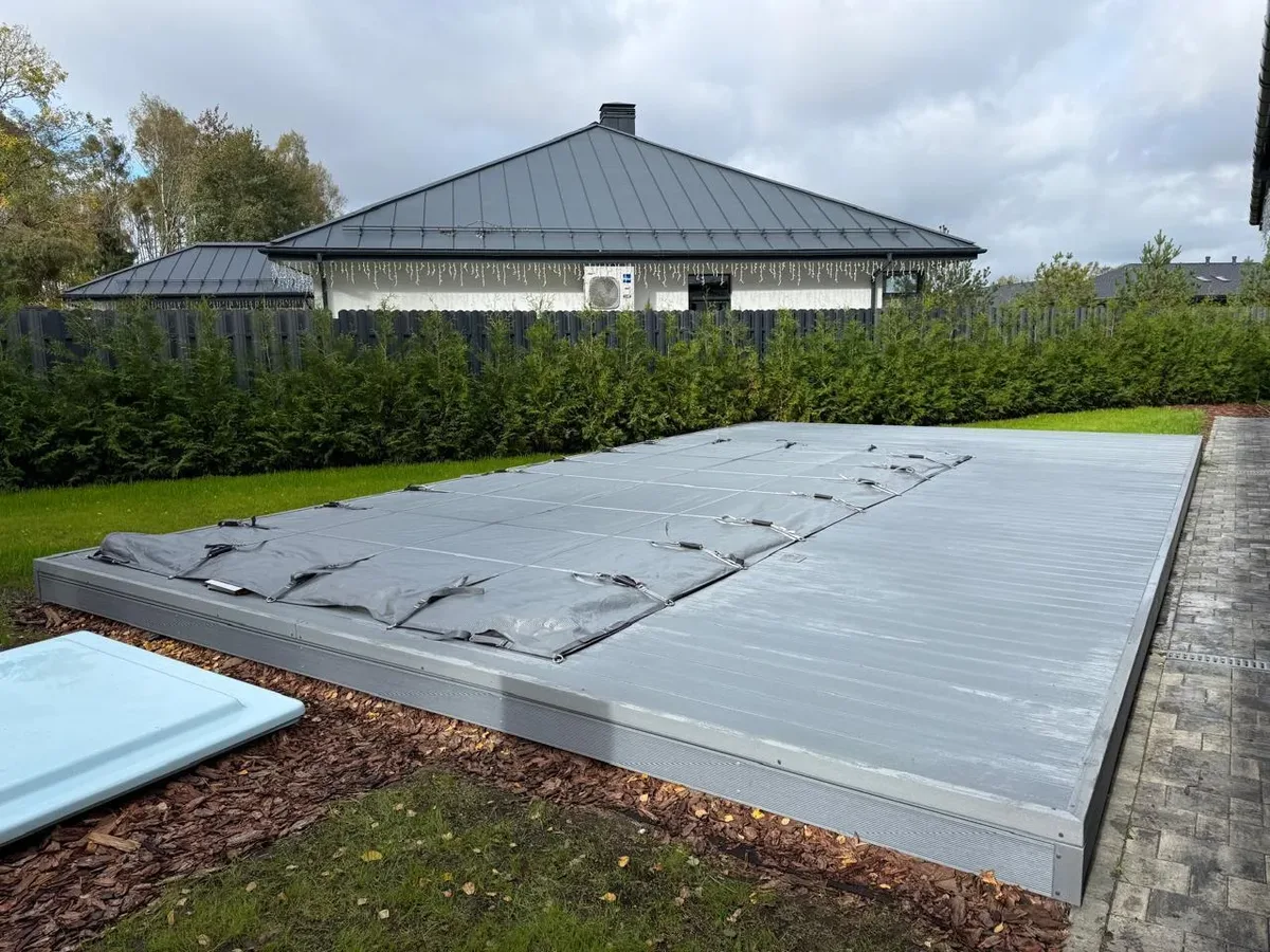 Покрывало Laguna Cover Mesh — установка в Твери