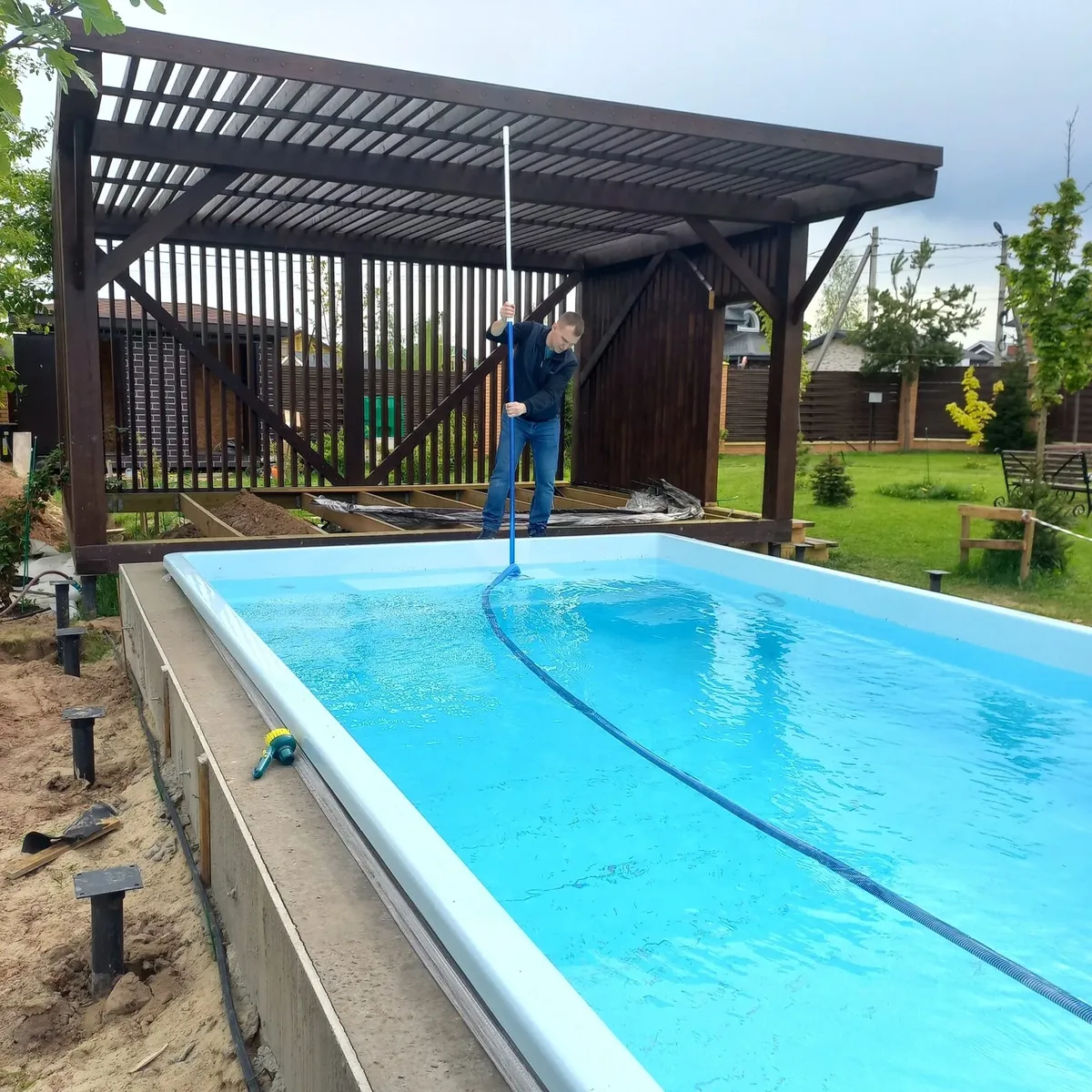 Копинговый бордюрный камень для бассейна Laguna в Твери