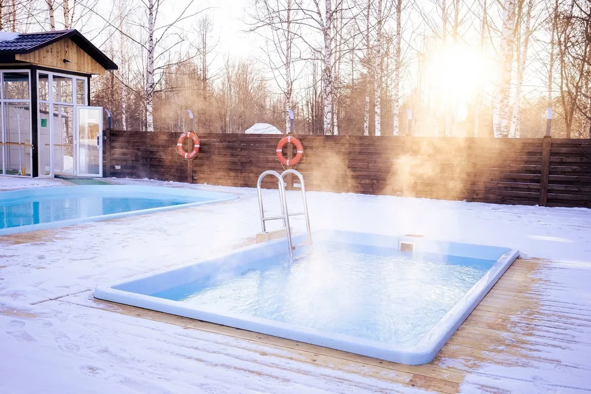 Композитный бассейн Laguna 4 — установка в Твери