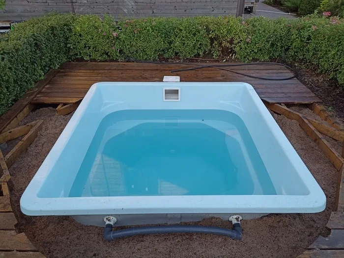 Композитная купель Laguna 2 — установка в Твери